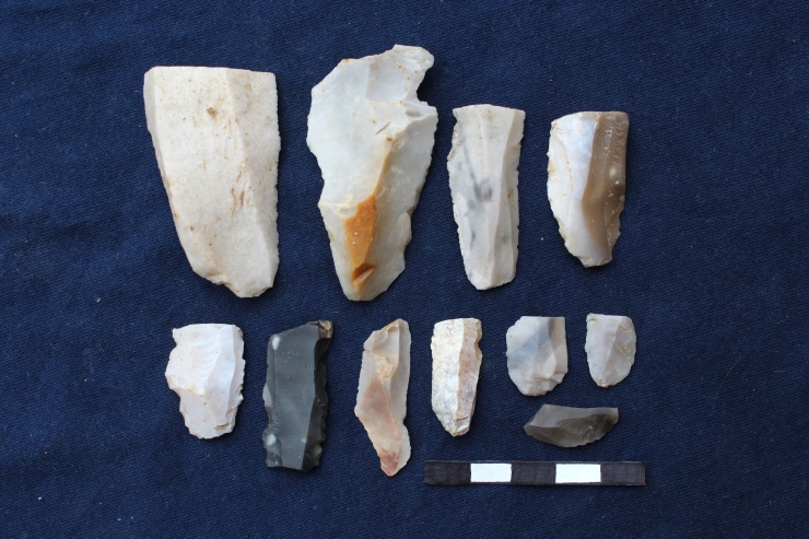 Late Paleolithic hunter-gatherer stations Northernmost Bohemia is not archaeologically rich